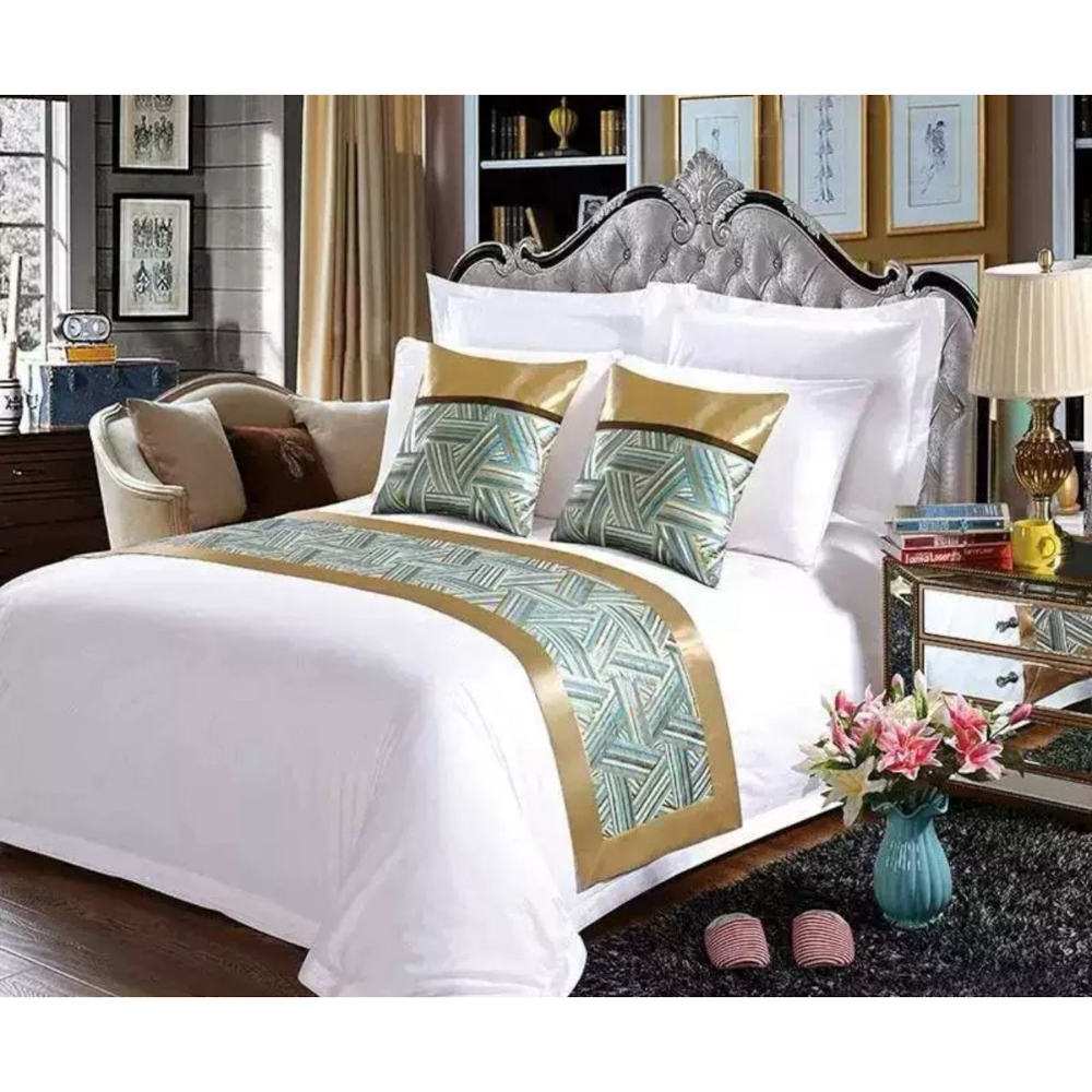 Luxury Jacquard Bed Runner